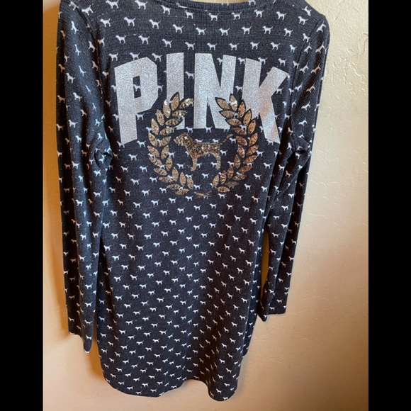 PINK Victoria's Secret Other - Victoria’s Secret Pink shirt dress sleepwear